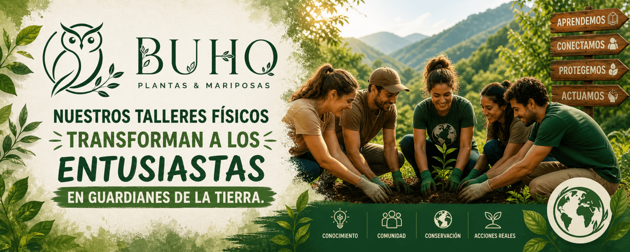Jardín educativo de BUHOO
